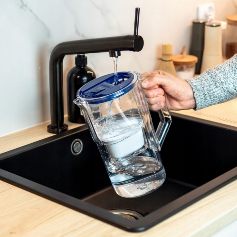 Dzbanek filtrujący D1 SOLID FutureFlow 3,3l WESSPER NIEBIESKI + WKŁAD