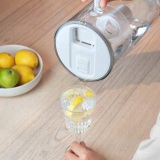 Dzbanek filtrujący Wessper D2 FutureFlow aquaclassic Biały 3l + 1x Filtr