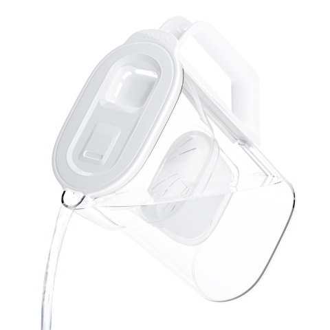 Dzbanek filtrujący Wessper D3 Slim FutureFlow 2,7 l biały z filtrem Aquamax