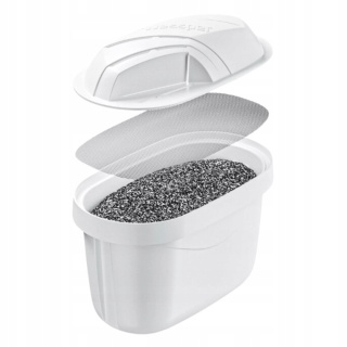 Dzbanek filtrujący wodę szklany Wessper Aquamax D2 z licznikiem 3 l Mięta