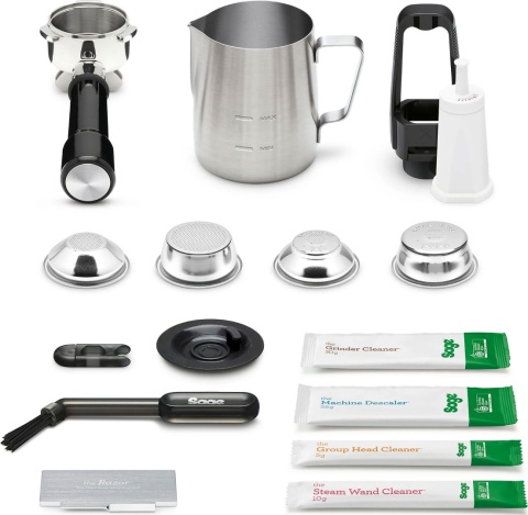 Ekspres kolbowy SAGE SES882BSS the Barista Touch Impress SREBRNY