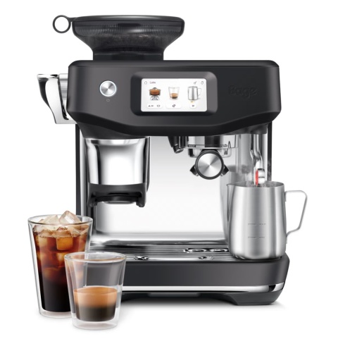 Ekspres kolbowy SAGE SES882BTR the Barista Touch Impress CZARNY