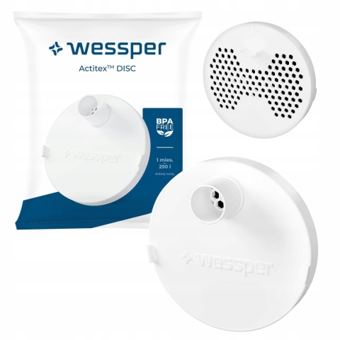 FILTR WESSPER ACTITEX DISC do butelek WESSPER ACTIVEMAX TRILINE 1l