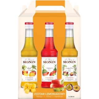 Zestaw LEMONIADOWY MONIN set 3x250ml- zestaw lemoniadowy