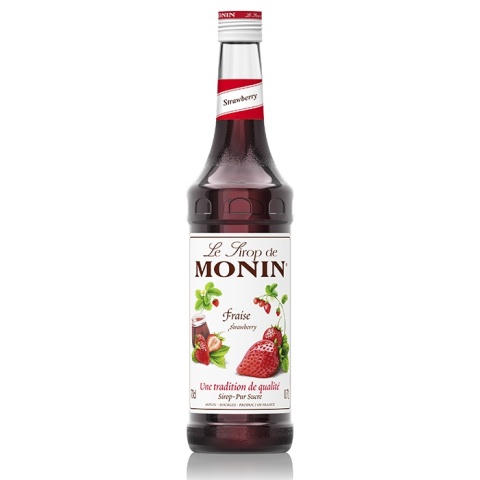 Syrop MONIN STRAWBERRY o smaku truskawkowym 0,7l
