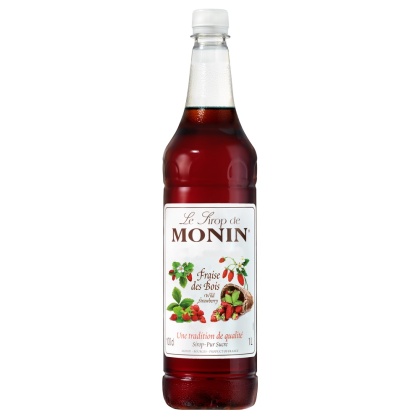 Syrop MONIN WILD STRAWBERRY o smaku poziomkowym 0,7l