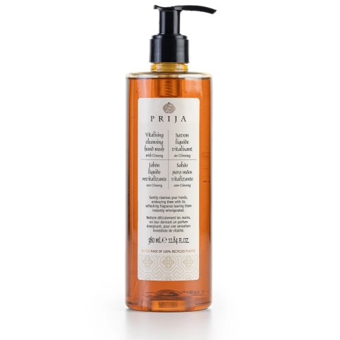 PRIJA Mydło w płynie z żeń-szeniem 380 ml