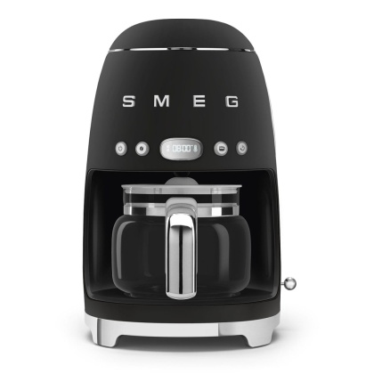 Przelewowy ekspres Smeg DCF02BLMEU Czarny MAT