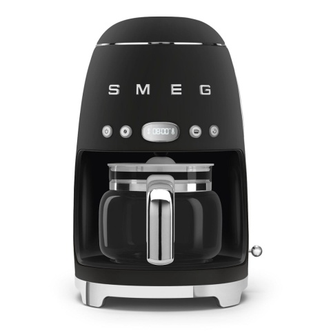 Przelewowy ekspres Smeg DCF02BLMEU Czarny MAT