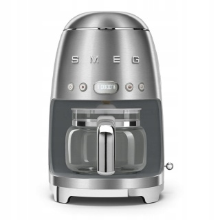 SMEG DCF02SSEU EKSPRES PRZELEWOWY SREBRNY