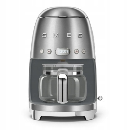 SMEG DCF02SSEU EKSPRES PRZELEWOWY SREBRNY