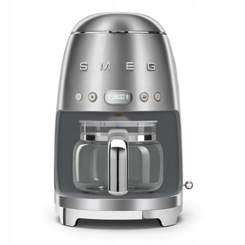 SMEG DCF02SSEU EKSPRES PRZELEWOWY SREBRNY