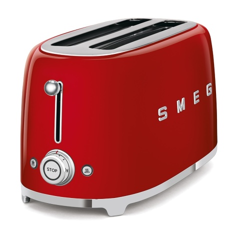 Toster elektryczny SMEG TSF02RDEU kolor CZERWONY
