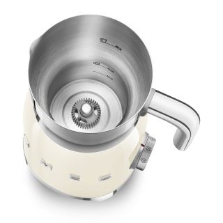 Spieniacz do mleka Smeg MFF11CREU Kremowy