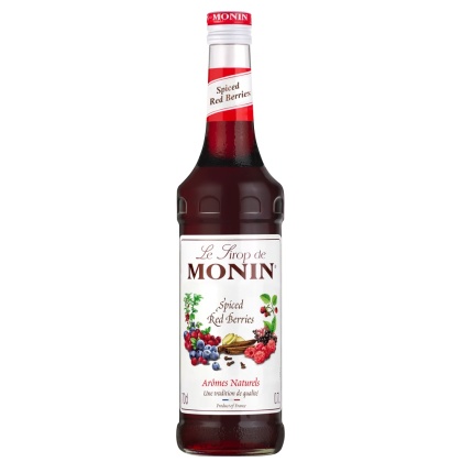 Syrop MONIN SPICED RED BERRIES o smaku czerwonych owoców 0,7l