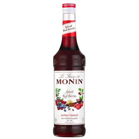 Syrop MONIN SPICED RED BERRIES o smaku czerwonych owoców 0,7l