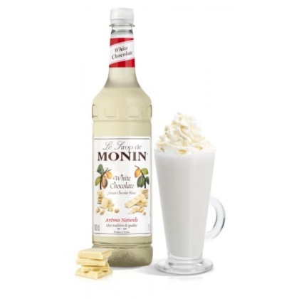 Syrop MONIN WHITE CHOCOLATE o smaku białej czekolady 1l