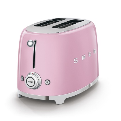 Toster elektryczny SMEG TSF01PKEU kolor RÓŻOWY