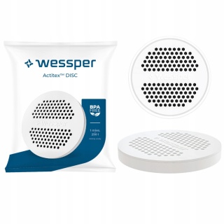 Wkład filtrujący do butelki/ karafki Wessper Actitex Disc wes450