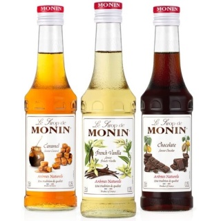 Zestaw MONIN COFFEE set 3x250ml - zestaw kawowy