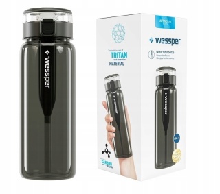 Bidon butelka filtrująca wodę Wessper ActiveMax Clarti 0,68l