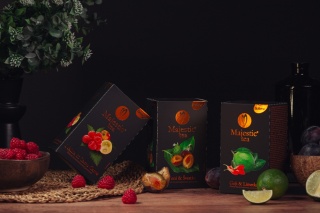 Herbata Biogena Majestic Tea Majestic Malina & Camu Camu 20x2,5g