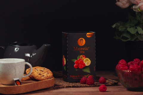 Herbata Biogena Majestic Tea Majestic Malina & Camu Camu 20x2,5g