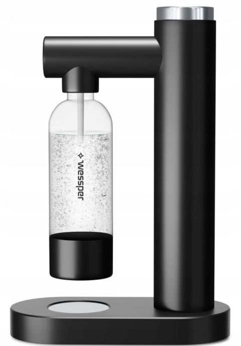 Butelka na wodę do saturatora Wessper Sodamaker S1 800 ml - BPA FREE Czarny