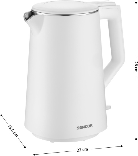 Czajnik elektryczny Sencor SWK 0550WH BIAŁY