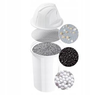 Dzbanek filtrujący z licznikiem LED Wessper D1 SOLID aquaclassic + 1x Filtr