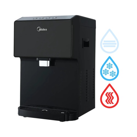 Midea JS1844T BLACK Nablatowy dystrybutor wody z CZARNY