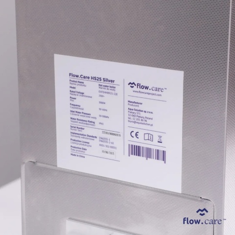 Warnik Flow Care HS25 SILVER kolor SREBRNY