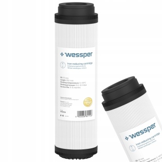 Wkład odżelaźniający Wessper 10 cali - filtr do wody usuwa żelazo i mangan