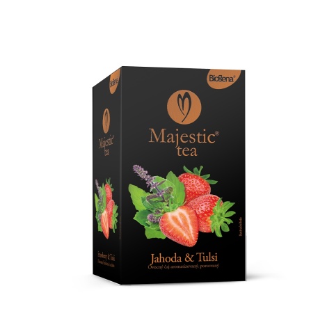 BIOGENA Majestic Tea Truskawka & Tulsi 20x2,4g