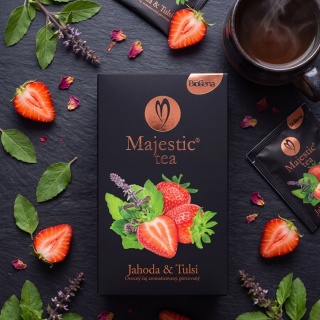 BIOGENA Majestic Tea Truskawka & Tulsi 20x2,4g