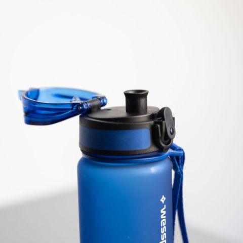 Bidon sportowy Wessper 0,5 l - butelka na wodę Tritan, motywacyjna