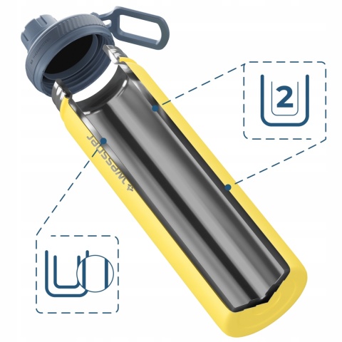 Butelka termiczna termos na napoje Wessper B3 THERMOSTEEL