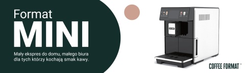 Coffe Format MINI WHITE Automatyczny ekspres ze spieniaczem automatycznym