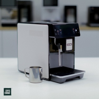 Coffe Format MINI WHITE Automatyczny ekspres z dyszą spieniającą