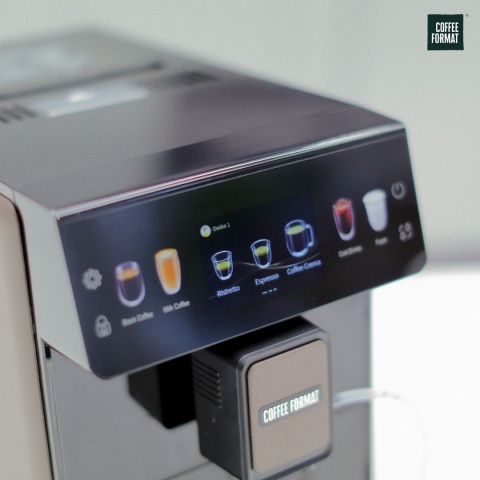 Coffe Format MINI BROWN Automatyczny ekspres ze spieniaczem automatycznym