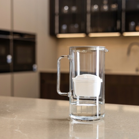 Dzbanek filtrujący szklany 2 L Wessper D4 MINI futureflow