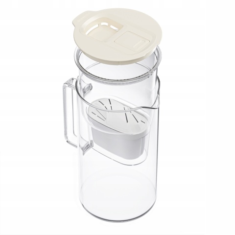 Dzbanek filtrujący szklany 2 L Wessper D4 MINI futureflow