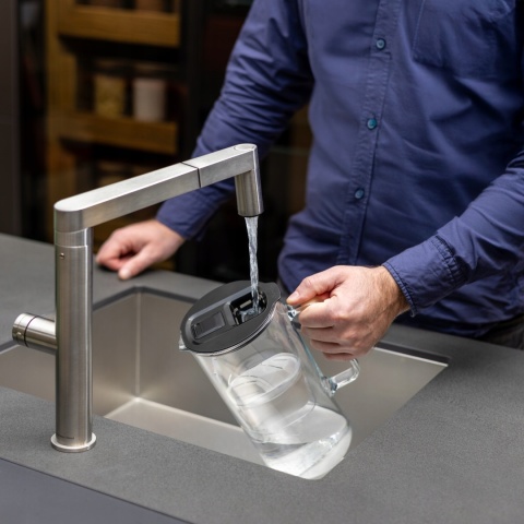 Dzbanek filtrujący szklany Wessper D4 MINI 2 L futureflow