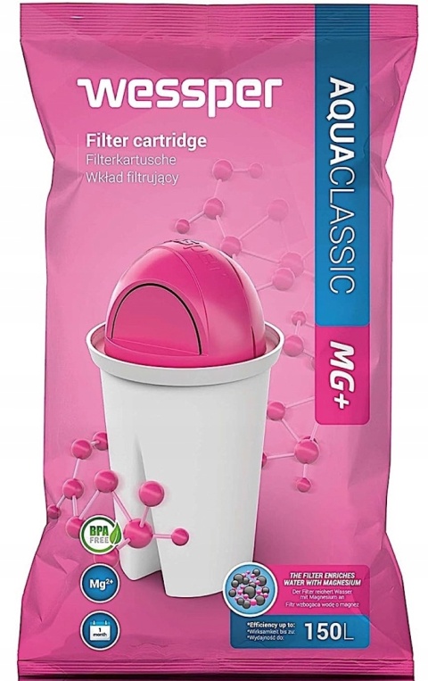 FILTR AquaClassic MG+ do WODY AQUA CLASSIC Magnez do DZBANKA BRITA DAFI
