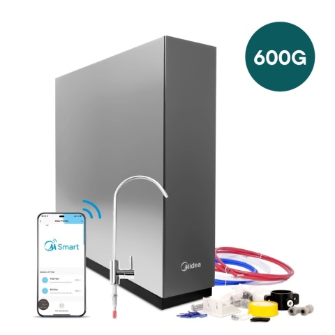 Filtr odwróconej osmozy Midea CWRC600G z aplikacją - osmoza+ MINERALIZATOR