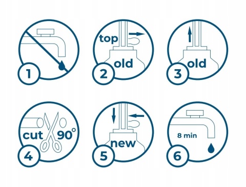 Filtr wody do lodówki Side By Side Samsung - zamiennik DA29-10105J