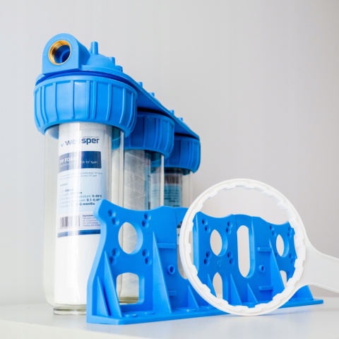 Filtr wody na cały dom 3/4 cala 3 stopniowy do domu