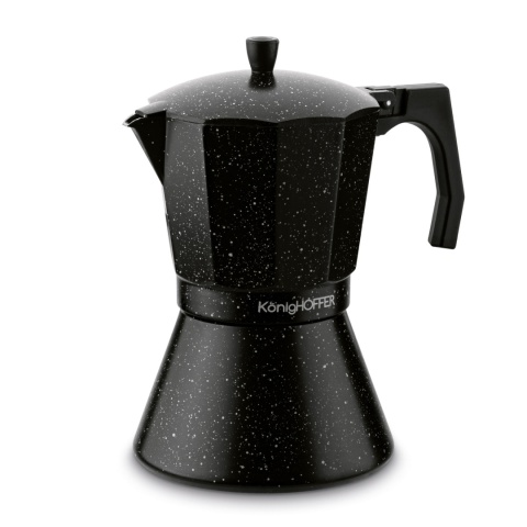 Kawiarka włoska KonigHOFFER Black Granite Marble 720 ml