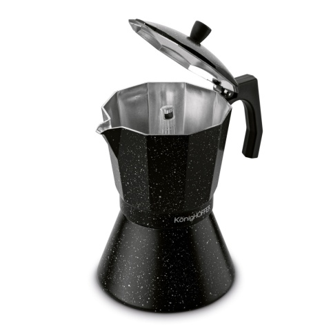 Kawiarka włoska KonigHOFFER Black Granite Marble 450 ml