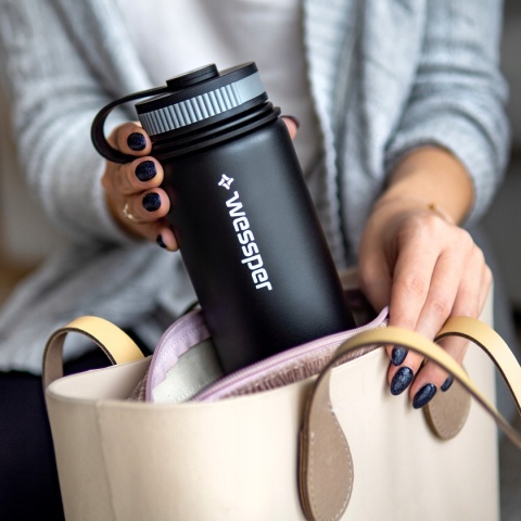 Kubek Termiczny Nowy Design Termos na herbatę/kawę wymienny ustnik 0,7l